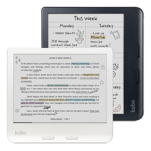 Kobo Libra Colour in Black and White.